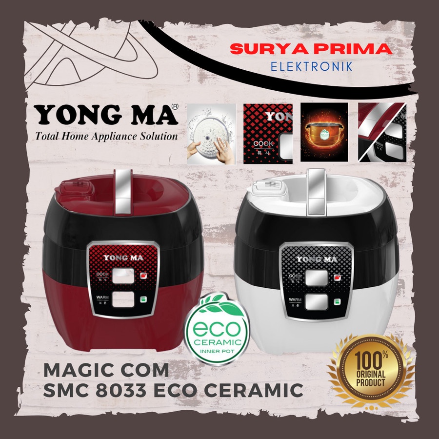 Magic Com Yong Ma SMC 8033 Eco Ceramic