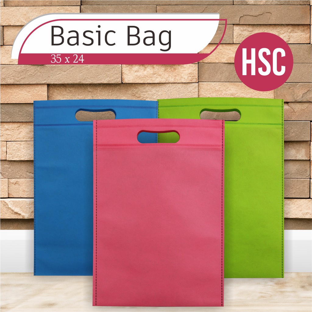 

[COD}] tas souvenir tas spunbond doval oval bag 35x24