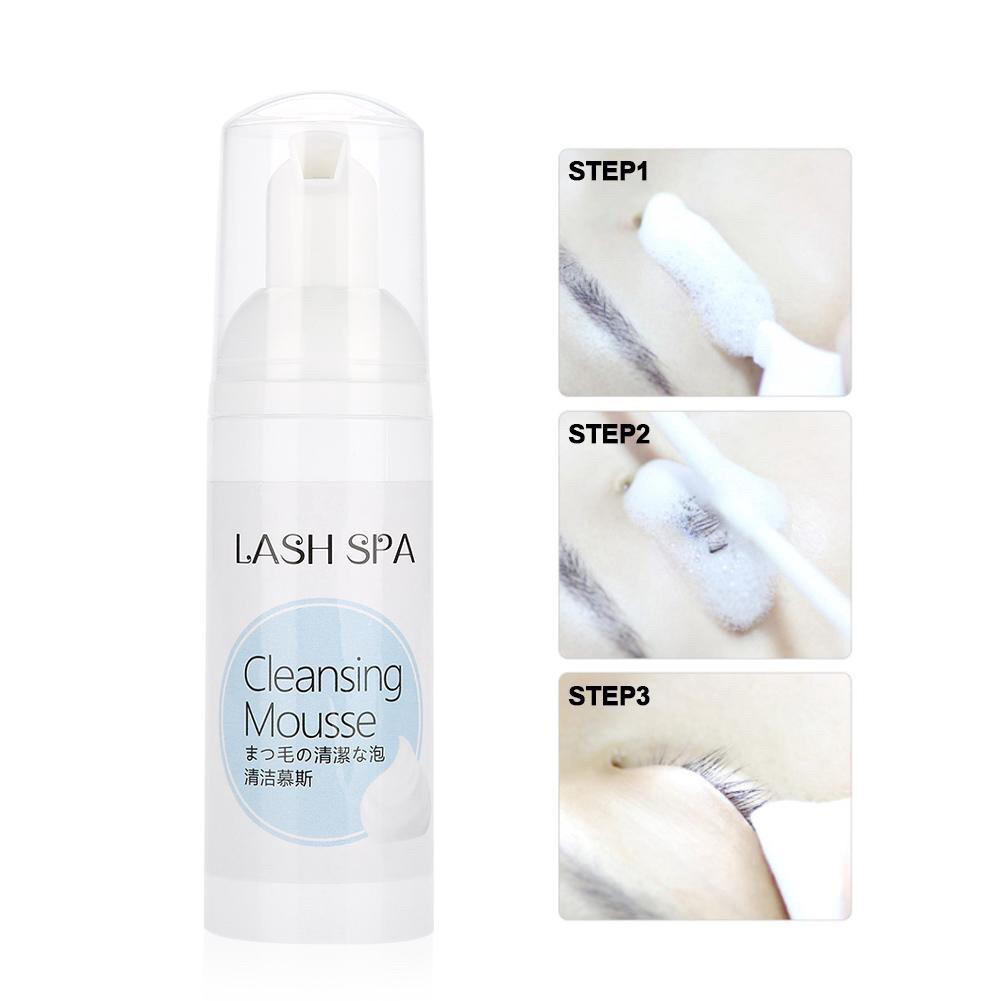 Marshmallow Lash Shampoo Foam Eyelash Extension Spa PAKET TERLENGKAP TERMURAH