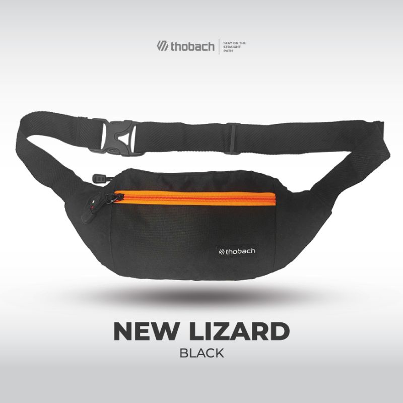 THOBACH-WAIST BAG LIZARD TAS PINGGANG PRIA WANITA