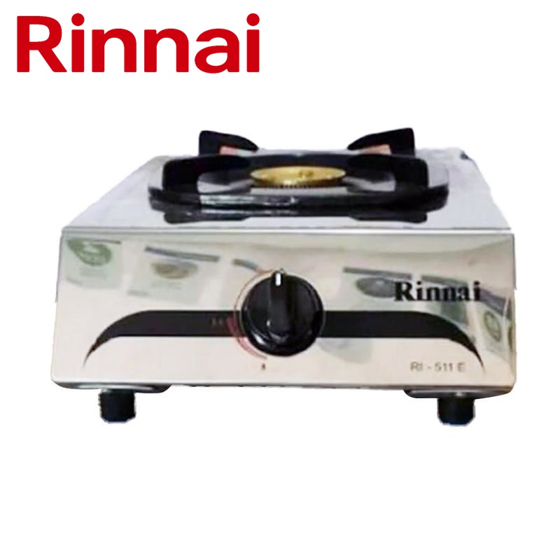 Rinnai RI-511E Kompor Gas 1 Tungku Stainless