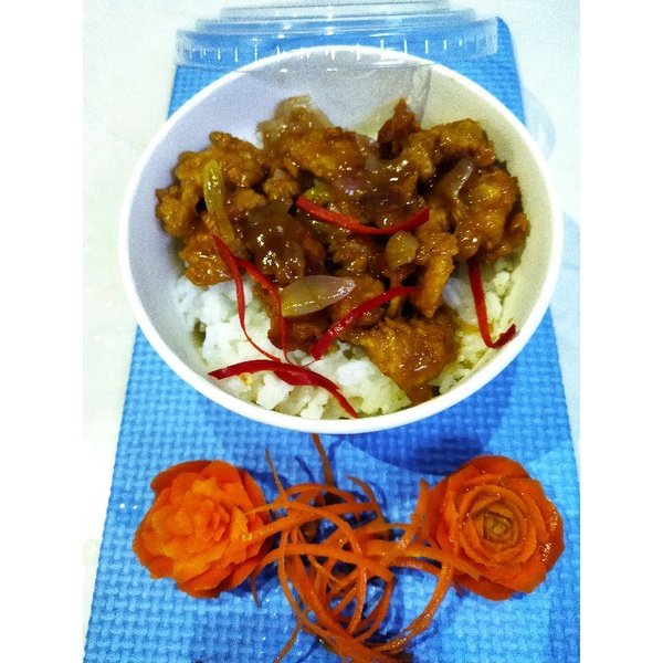 

Nasi Ayam Saus Inggris nasi ayam tepung saus inggris
