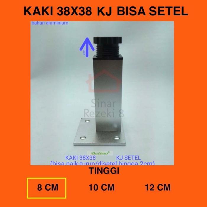 

Kaki 38x38x 8 cm KJ Bisa SETEL Kaki Sofa Kotak Meja Lemari Nakas Kualitas Terjamin