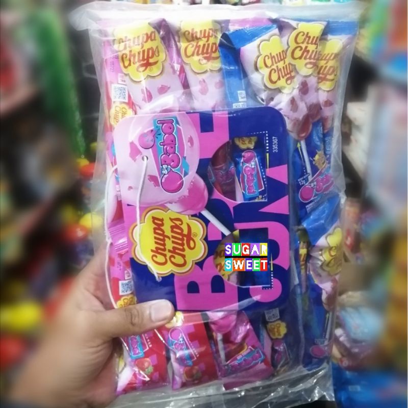 

Chupa Chups Big Babol Lollipop Renceng isi 20 Pcs