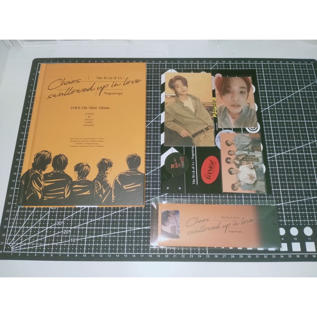 ALBUM DAY6 NEGENTROPY ONLY VER JAE SET FULLSET + POSTER JAE