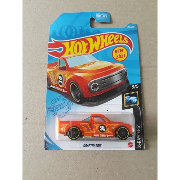 hotwheels DRAFTNATOR orange,biru,th reguler HW X-RAYCERS