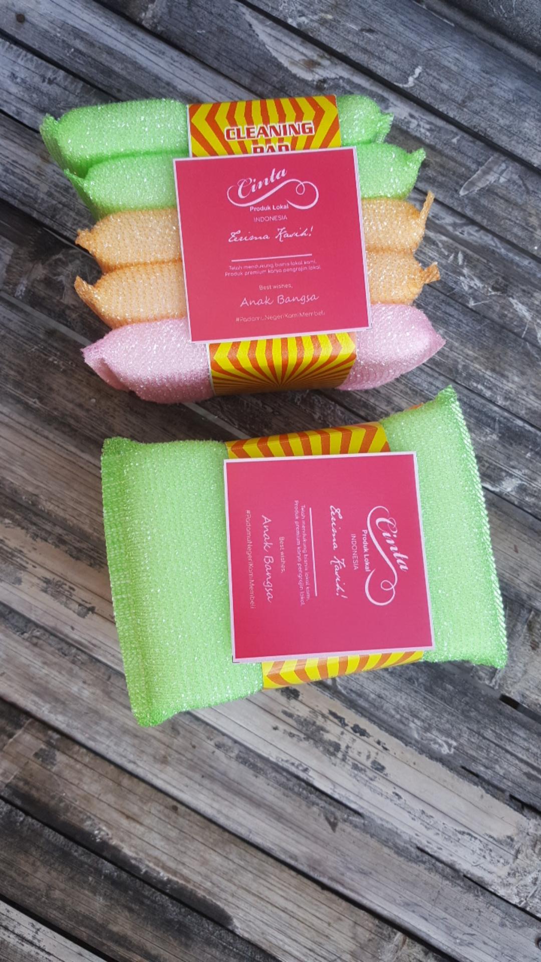 Spons Cuci Piring Rainbow