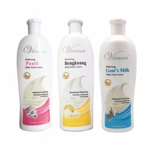 VIENNA WHITENING MILKY BODY LOTION 750ML