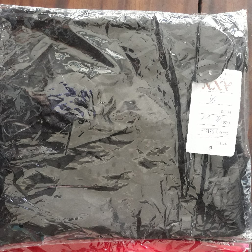 Blouse Import Katun Kombinasi Brukat Putih