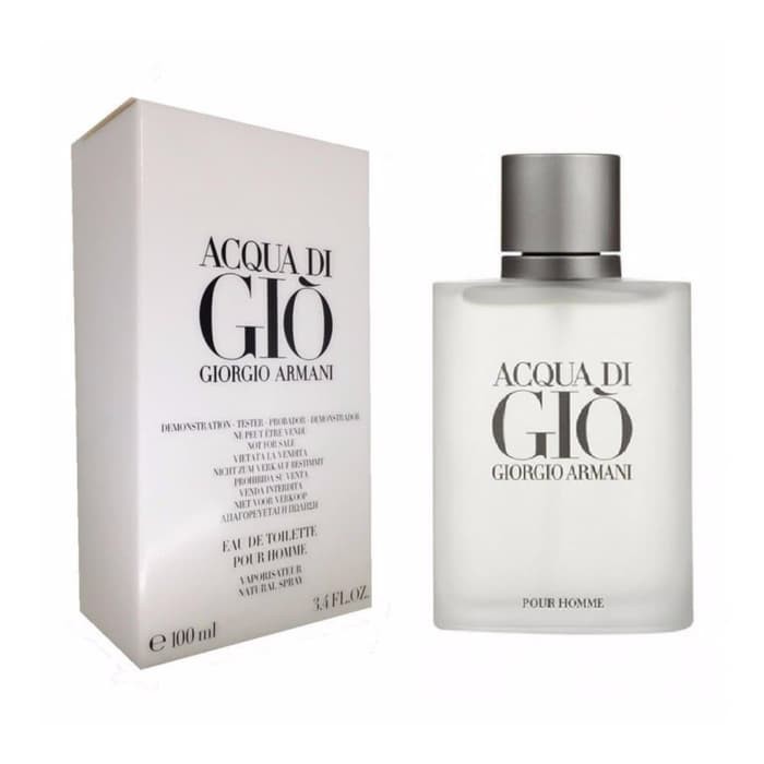 Jual PARFUM ORIGINAL GIORGIO ARMANI ACQUA DI GIO EDT 100ML NEW BPOM  Indonesia|Shopee Indonesia