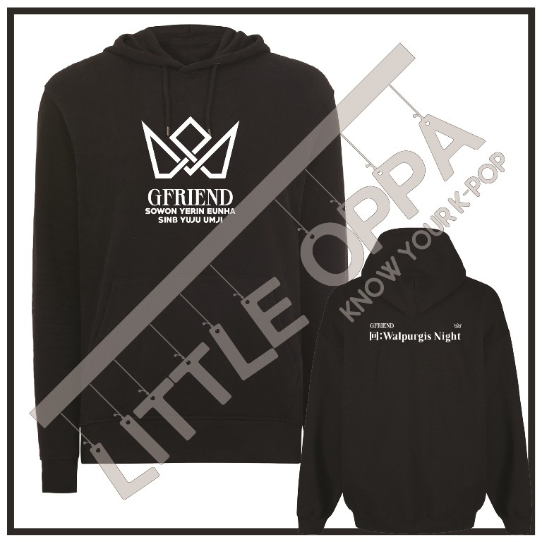 JACKET HOODIE KPOP GFRIEND WALPURGIS NIGHT LOGO HOODIE