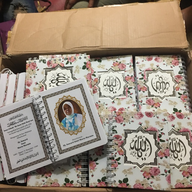 Buku Yasin Majmu Syarif Spiral