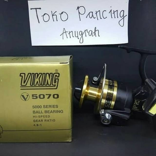 Reel pancing laut viking 5070 /7000 full metal power handle