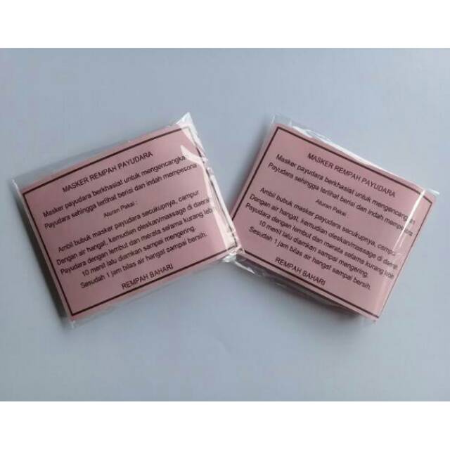 Masker Rempah Payudara Pengencang Dan Pembesar Payudara Shopee Indonesia