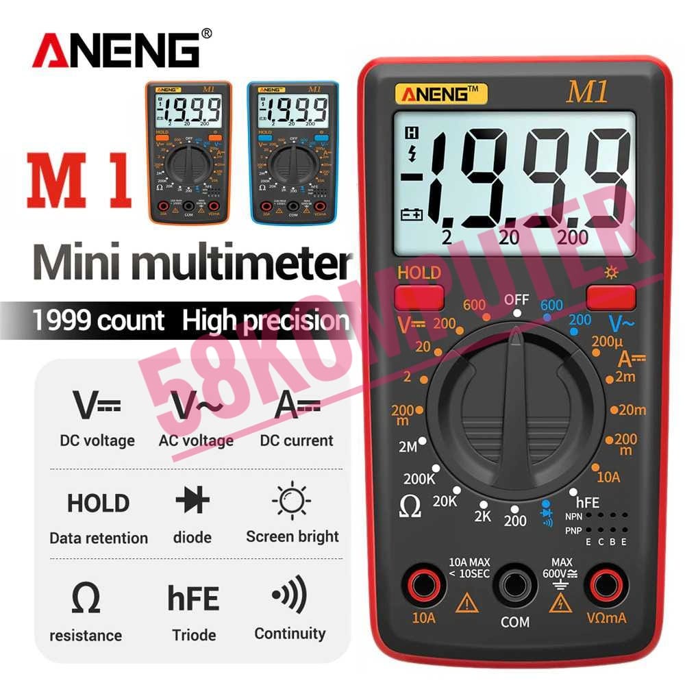 Multimeter Aneng Digital Multitester Mini Murah Berkualitas  Aneng M1