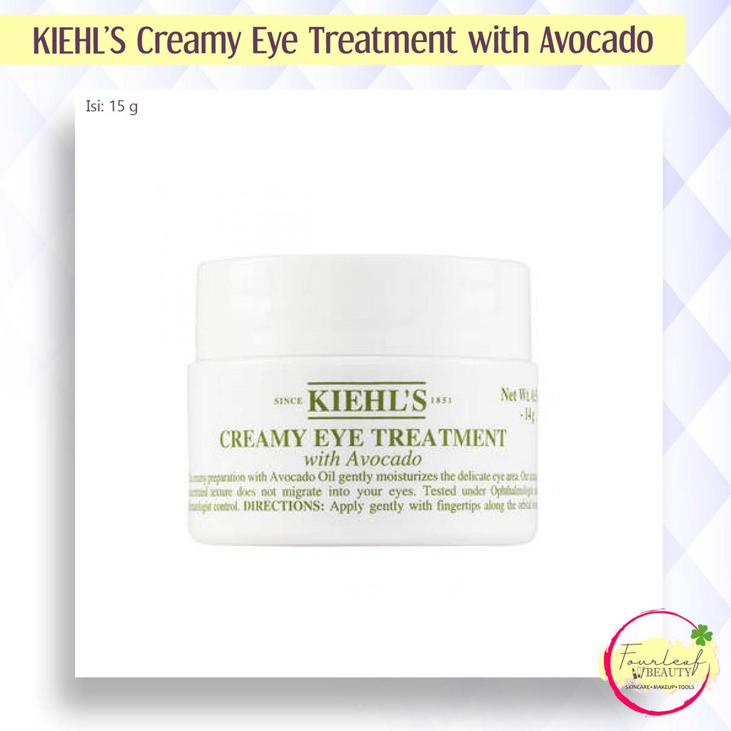 Jual KIEHLS Creamy Eye Treatment with Avocado 14 g Shopee Indonesia