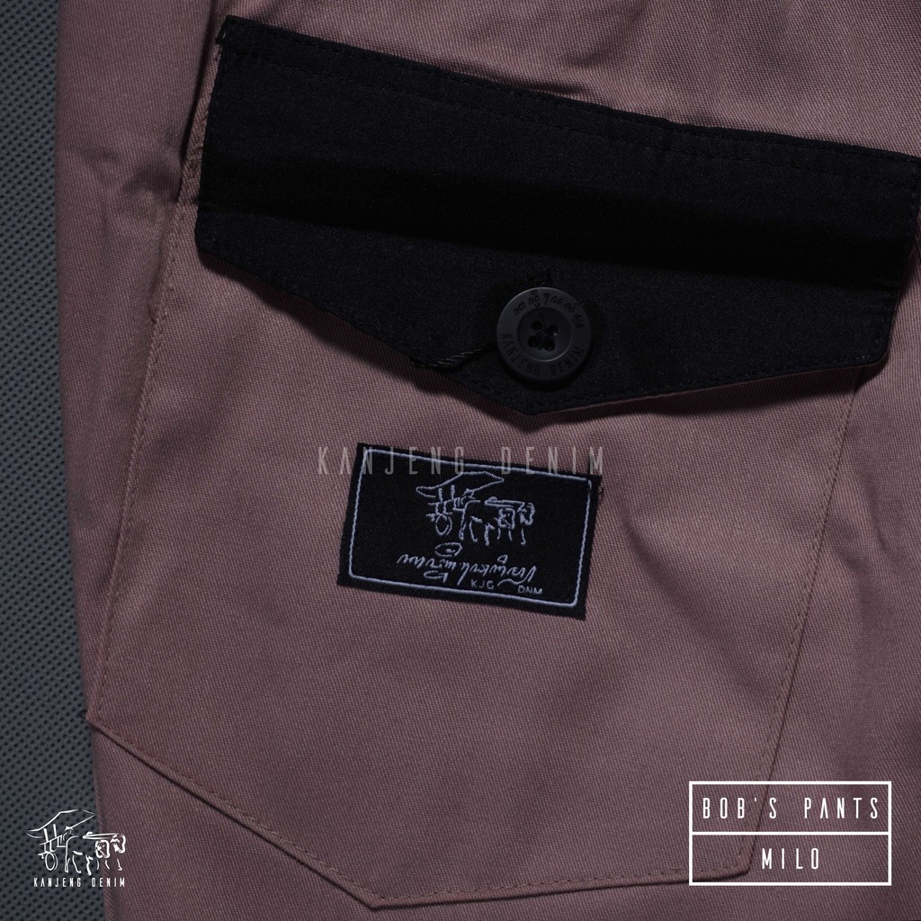 Kanjeng Denim Boardshort Celana Pendek BOB'S PANTS MILO