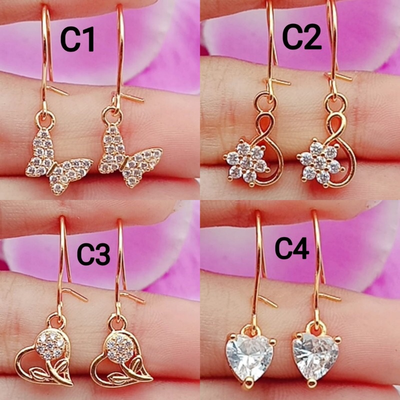 promo xuping anting wanita 24 model lapis mas 24 karat baru impor termurah star+-4