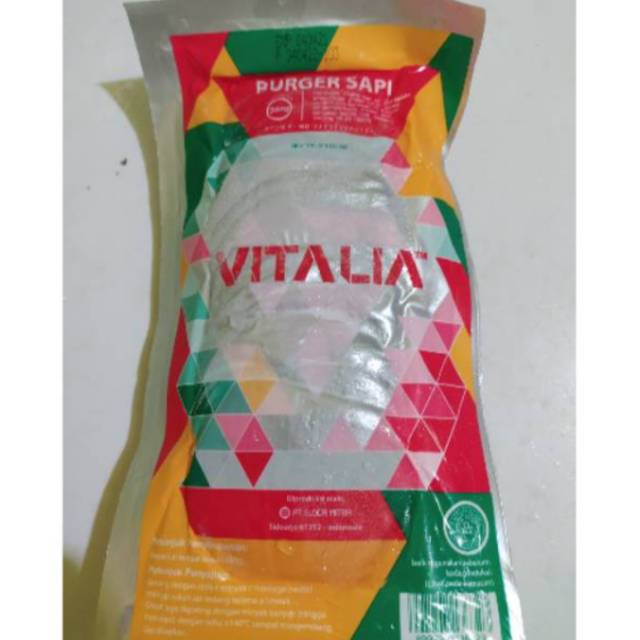 

Vitalia burger sapi mini isi 20bj