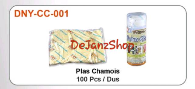 Kain Lap/ kanebo plas chamois.merk DNY. Kuning.. import