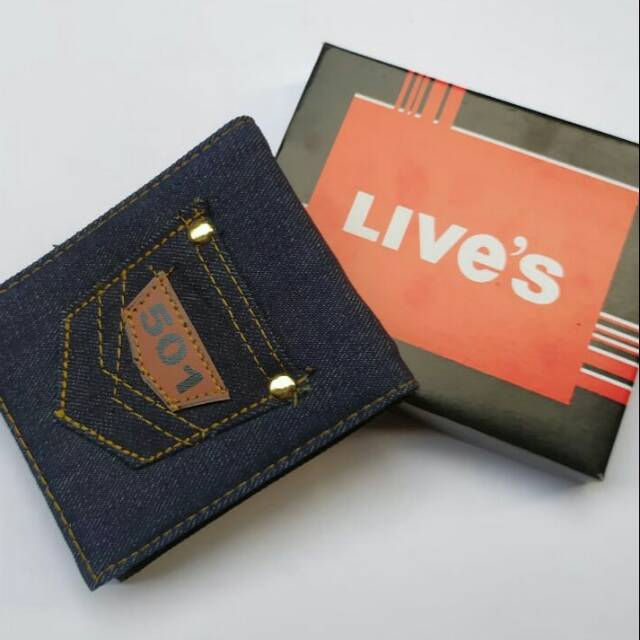 Dompet pria blue jeans