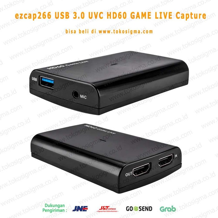 ezcap 266 4K by pass 1080P USB 3.0 HDMI Capture HD60 Game mirip Elgato