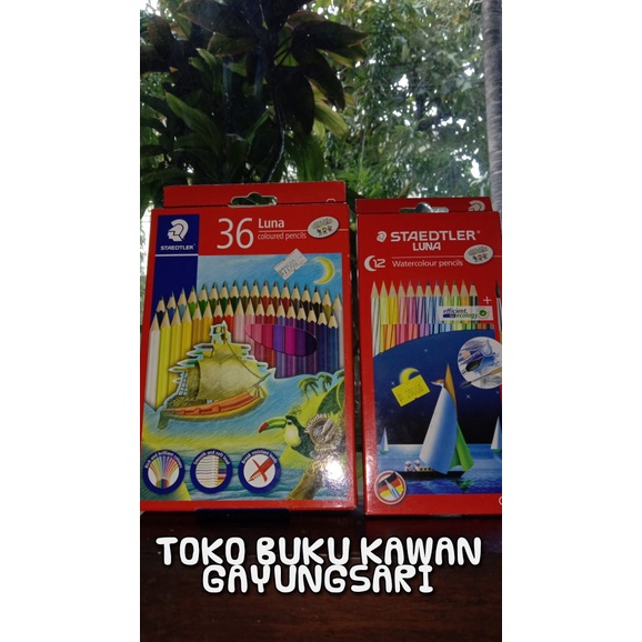 

PENSIL WARNA STAEDTLER ISI 12&36 COLOURS