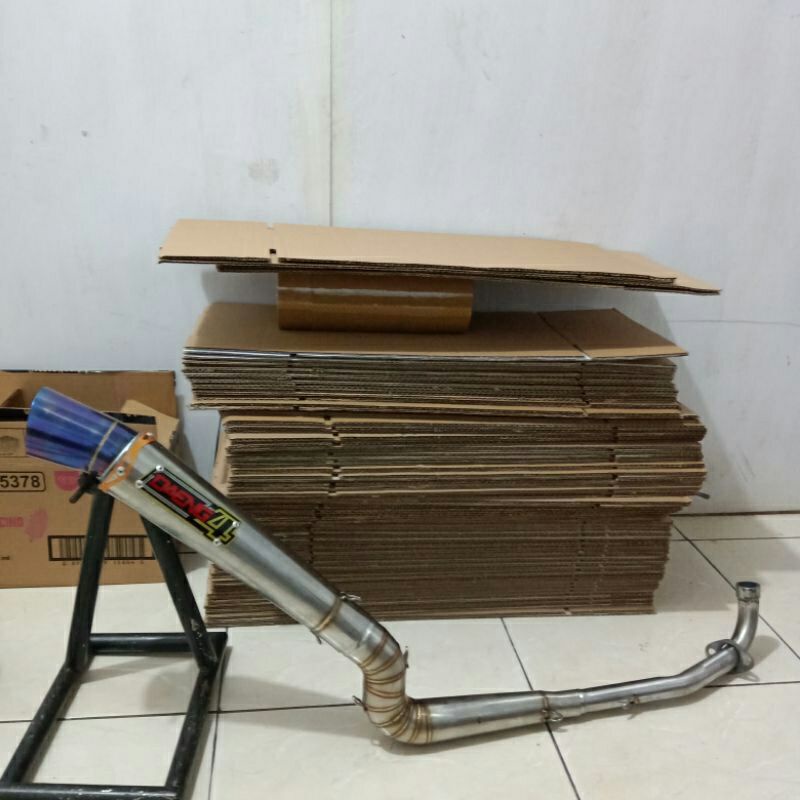 Knalpot DAENG SAI4 pnp all bebek Jupiter,Vega,Supra,Smash,Revo,Dll