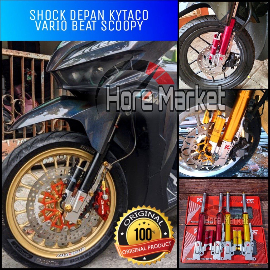 SHOCK DEPAN KTC KYTACO SFF 05 VARIO 125 150 NEW OLD / BEAT FI / DELUXE / KARBU SCOOPY / GENIO / PRES