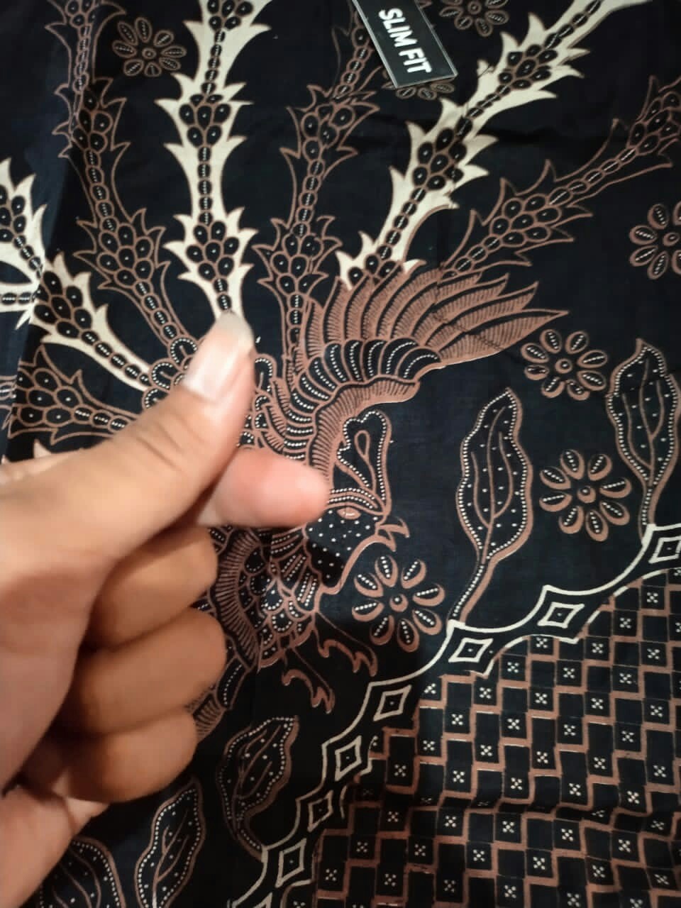 New Arrival Distro Batik Pria Bordir Sogan Hrb026 Batikaf Notoarto Batik Original Pekalongan