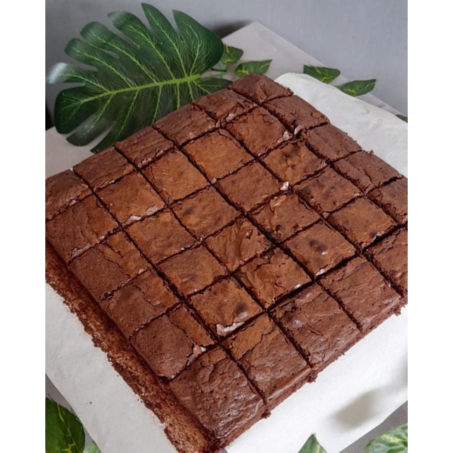 

Fudgy Brownies 20x20 murah meriah merakyat