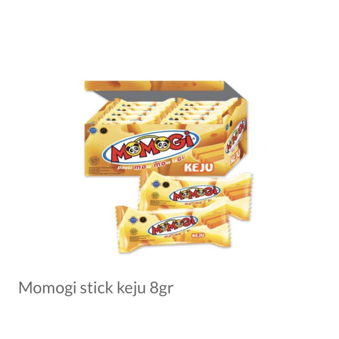 

54ekh Momogi Stick Keju 8 Gram ( 1 Box Isi 20 Pcs ) 60J