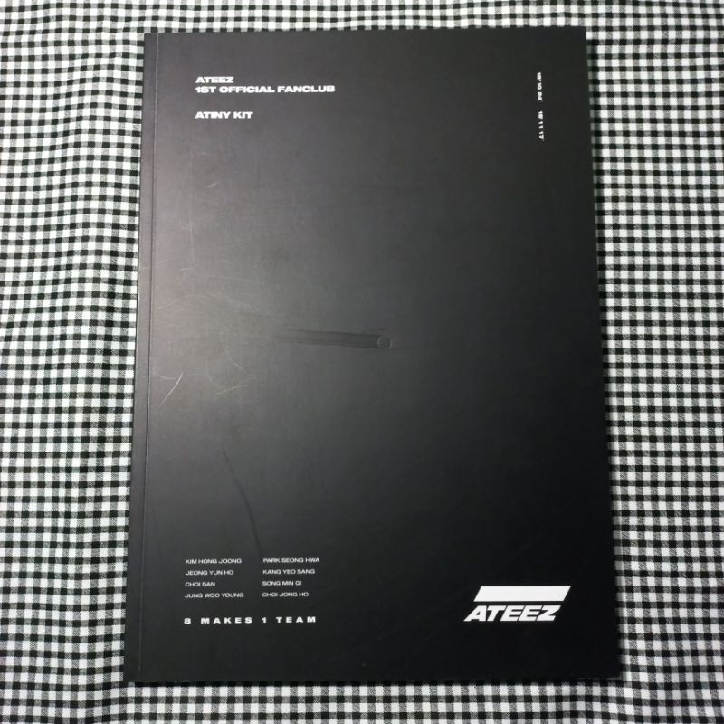 ateez 1st fankit atiny kit photobook