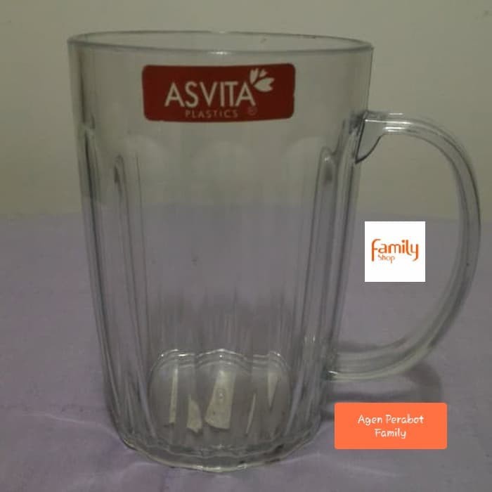 Jual Gelas Bir Gagang Plastik Mika Gb 105 Asvita Akrilic Shopee Indonesia 7798