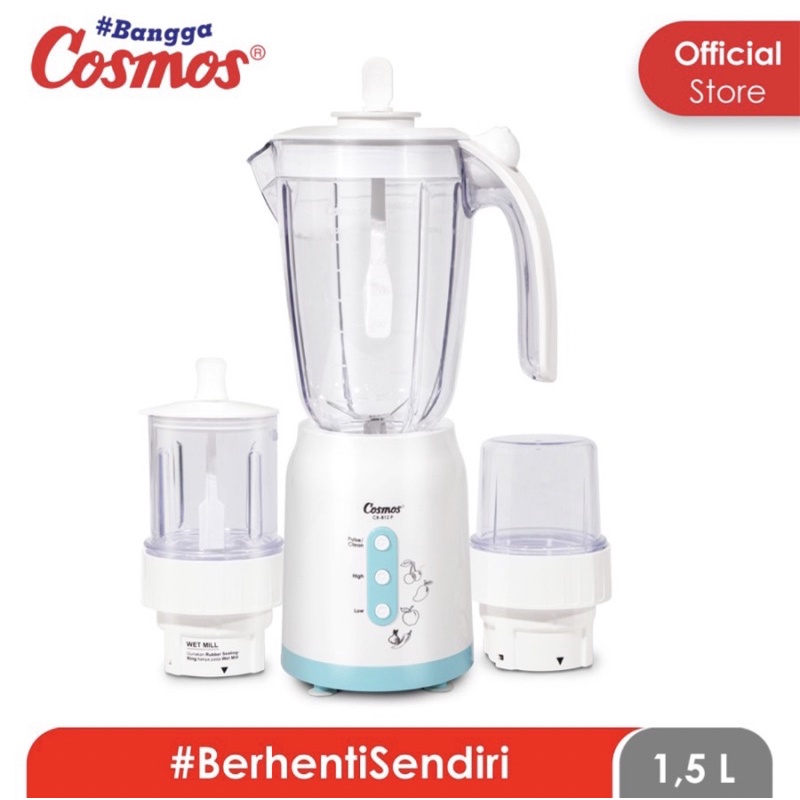 [ Cosmos ] Blender Plastik Cosmos CB 812 P Blenz Smart Chip1.5L LOW WATT!