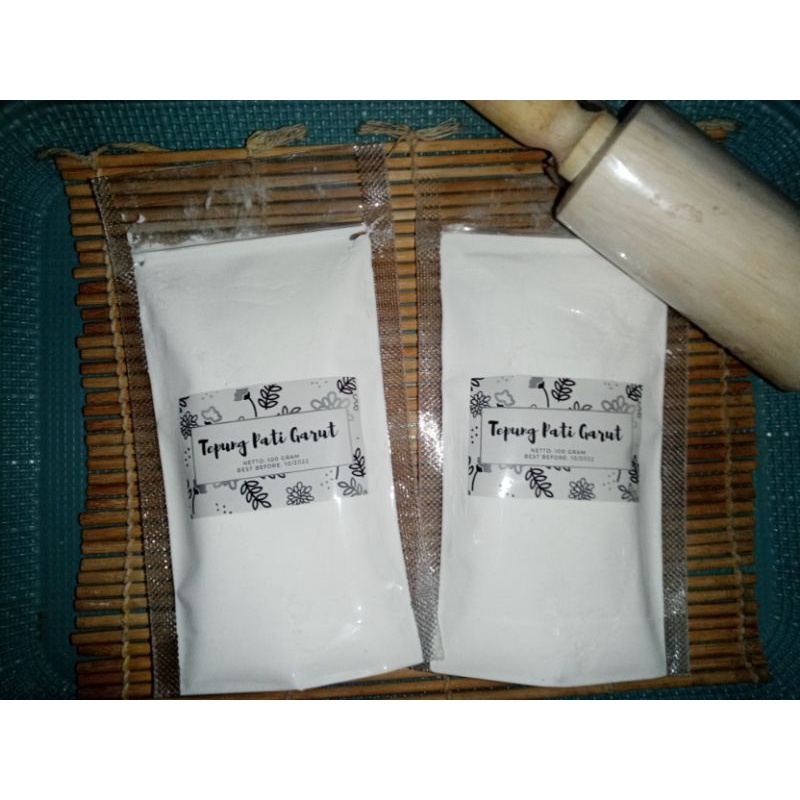 

Tepung Pati Garut Asli tanpa campuran / Arrowroot / Tepung Irut / Tepung Gluten Free/ Tepung Asam Lambung