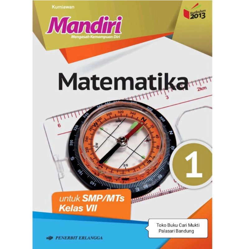 Jual BUKU MANDIRI MATEMATIKA UNTUK SMP/MTS KELAS VII KURIKULUM 2013 ...