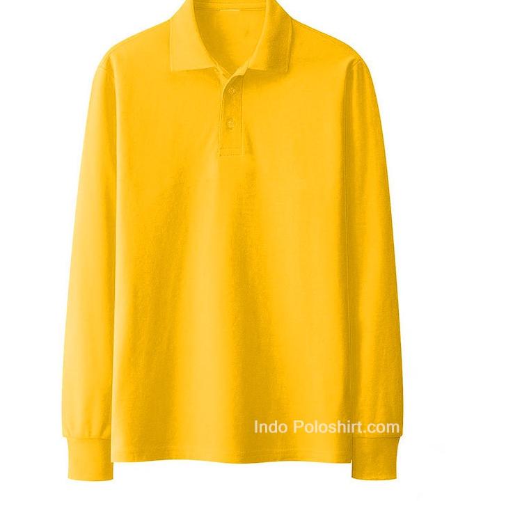 [CODEYS22] Kaos Kerah Pria Polo Lengan Panjang / Kaos Seragam Polos Dewasa Lengan Panjang / Kaos Pol