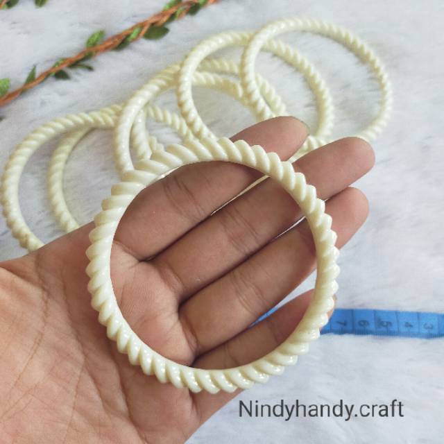 Ring 8cm untuk gendongan / Dreamcatcher - Ring Plastik - Ring Dreamcatcher