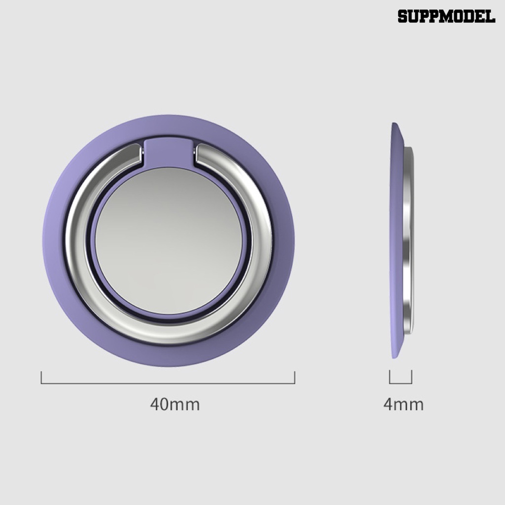 Sdl Bracket Ring Jari Magnetik Rotasi 360 ° Mount Mobil Universal Untuk iPhone / Samsung / Huawei / iPad