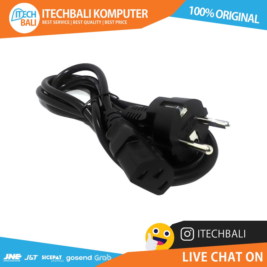 Kabel Power Listrik Komputer/PC NYK 1,5M | ITECHBALI