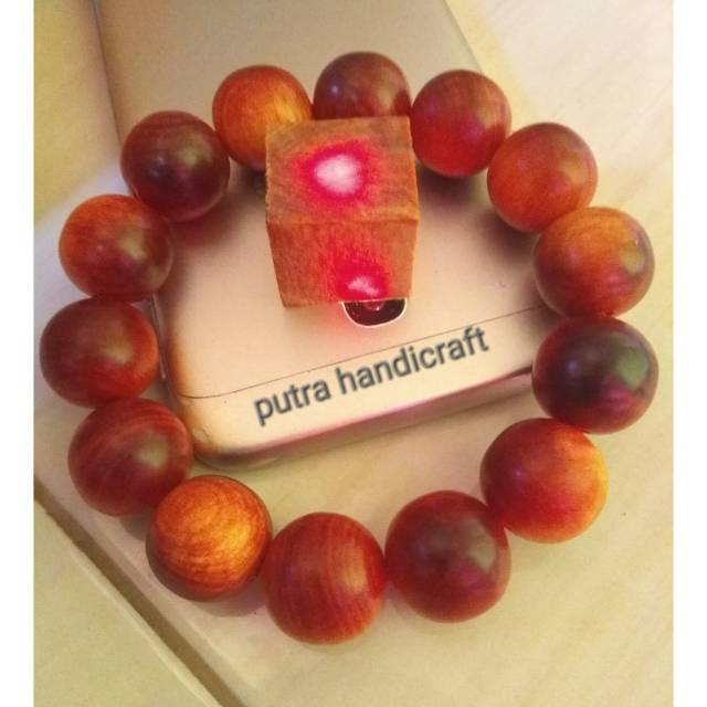 GELANG KING WOOD/GELANG KAYU RAJA /GELANG KAYU AGHATIS SUPER 16MM/GELANG GAHARU AGHATIS