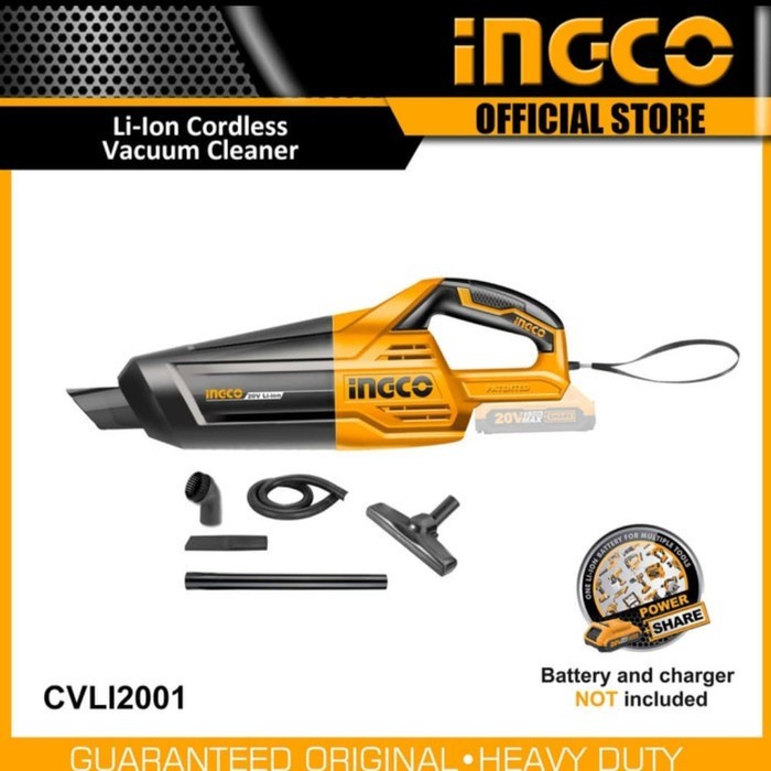 Vacum Cleaner Penyedot Debu Mini Cordless 20V CVLI2001 INGCO