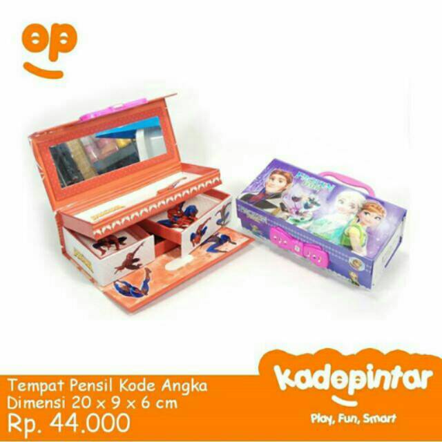 

3 Pcs Tempat Pensil Kode