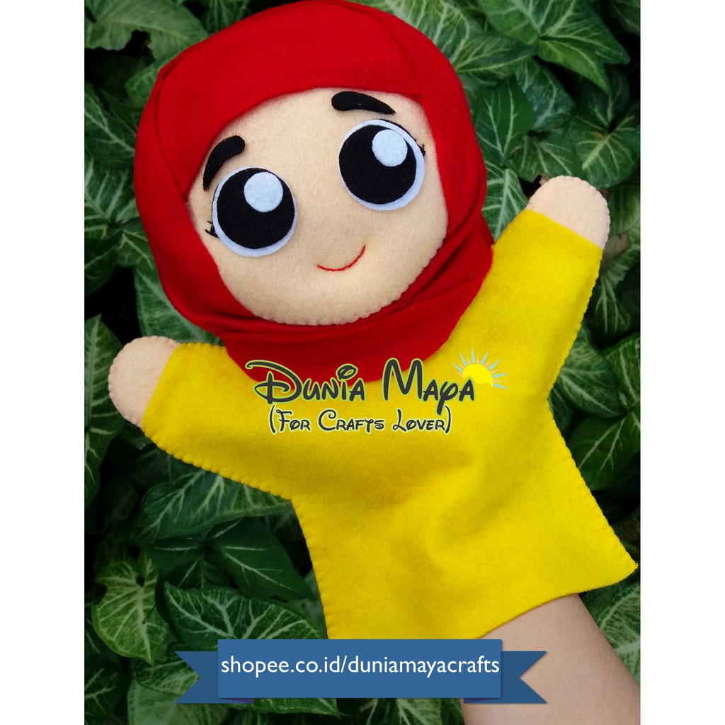 Boneka Tangan Nussa Dan Rara Hand Doll Puppet BACA DESKRIPSI Shopee Indonesia