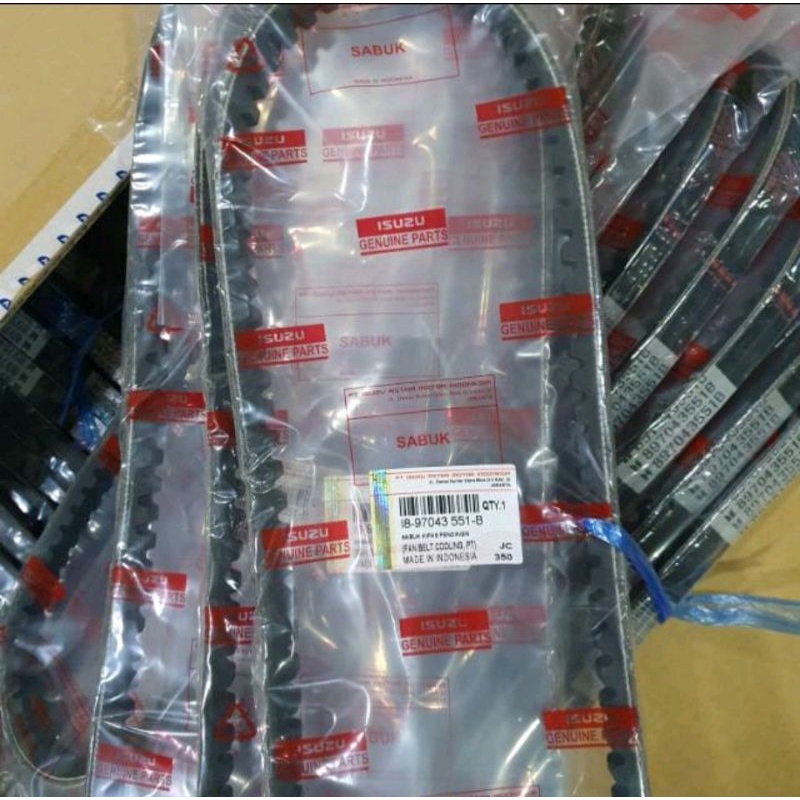 TALI KIPAS- FAN BELT ISUZU PANTHER/NHR 55 ori