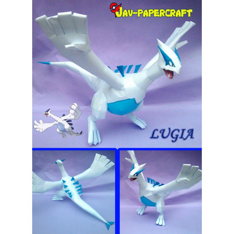 Pokemon Lugia Papercraft