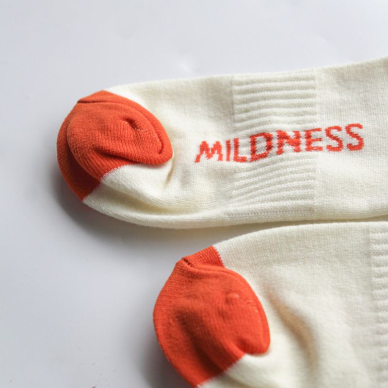 Mildness - Kaos Kaki Motif Stripe O&amp;G Panjang Pria Wanita / Socks Kualitas Premium