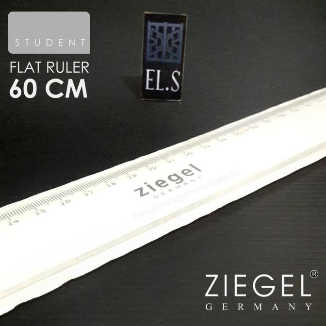 

Ziegel Flat Ruler 60 cm (Penggaris)