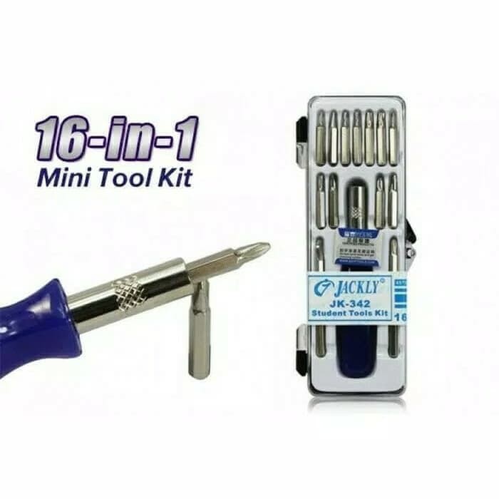 OBENG SET XINRUI 16 in 1 / Obeng Service ToolKit Multifungsi Mini